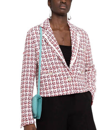 Salvatore Ferragamo - Patterned Boxy Jacket