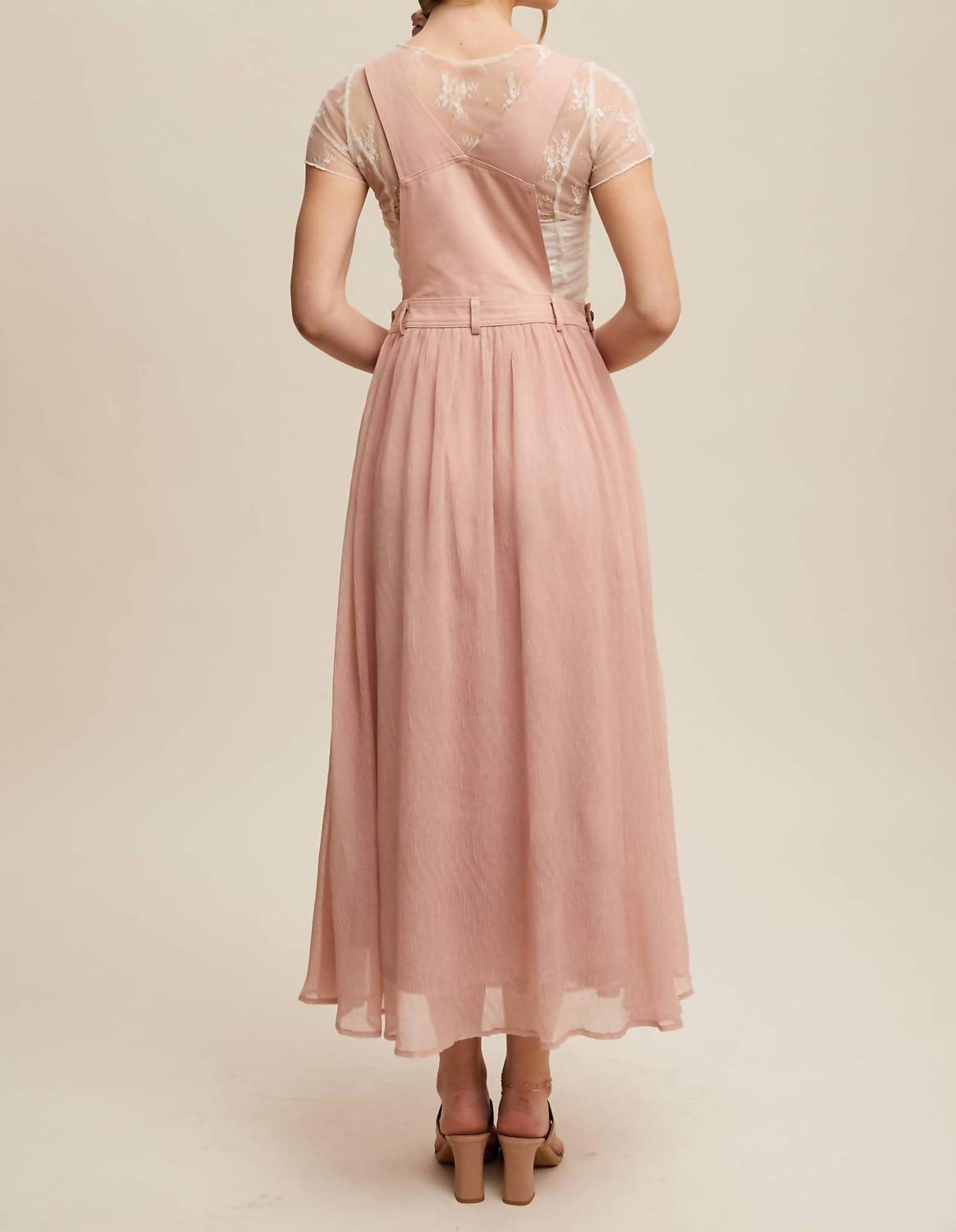 Listicle - Cotton Maxi Overall Dress