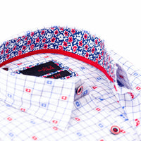 Eight X - Jacquard Shirt With Trim