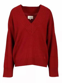 Loulou De Saison - Sage Cashmere V Neck Sweater