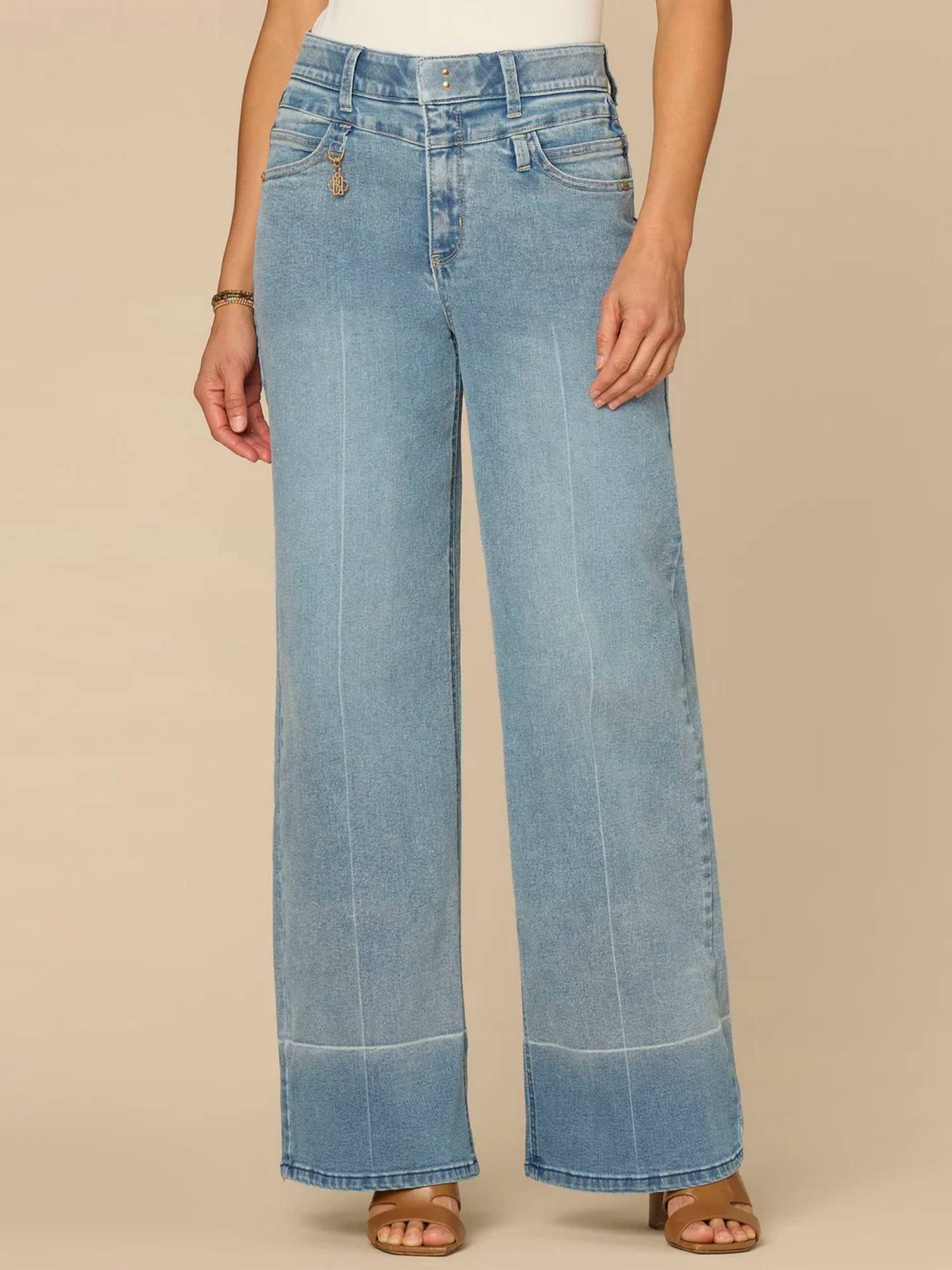 Democracy - Women's Clothing Wide Leg Jeans