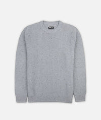 Jetty Paragon Crewneck Sweater in light grey - men's sweater - view 4