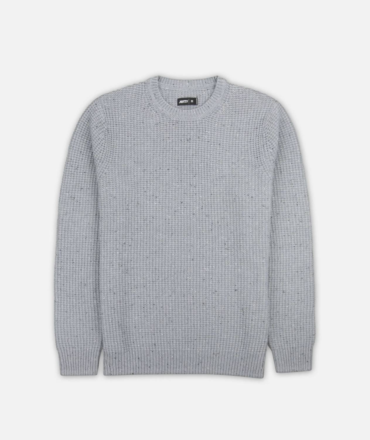 Jetty Paragon Crewneck Sweater in light grey - men's sweater - view 4