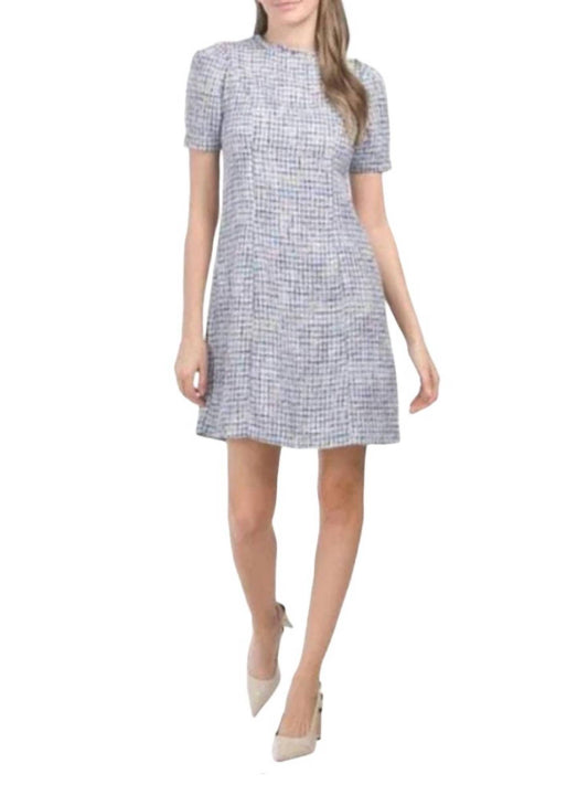 Nanette Lepore - Metallic Boucle Mini Sheath Dress