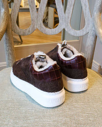 Andia Fora - Women's Bear Suede Slip On Sneaker