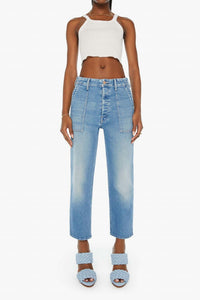 Mother - Women's Patch Pocket Private Flood Top