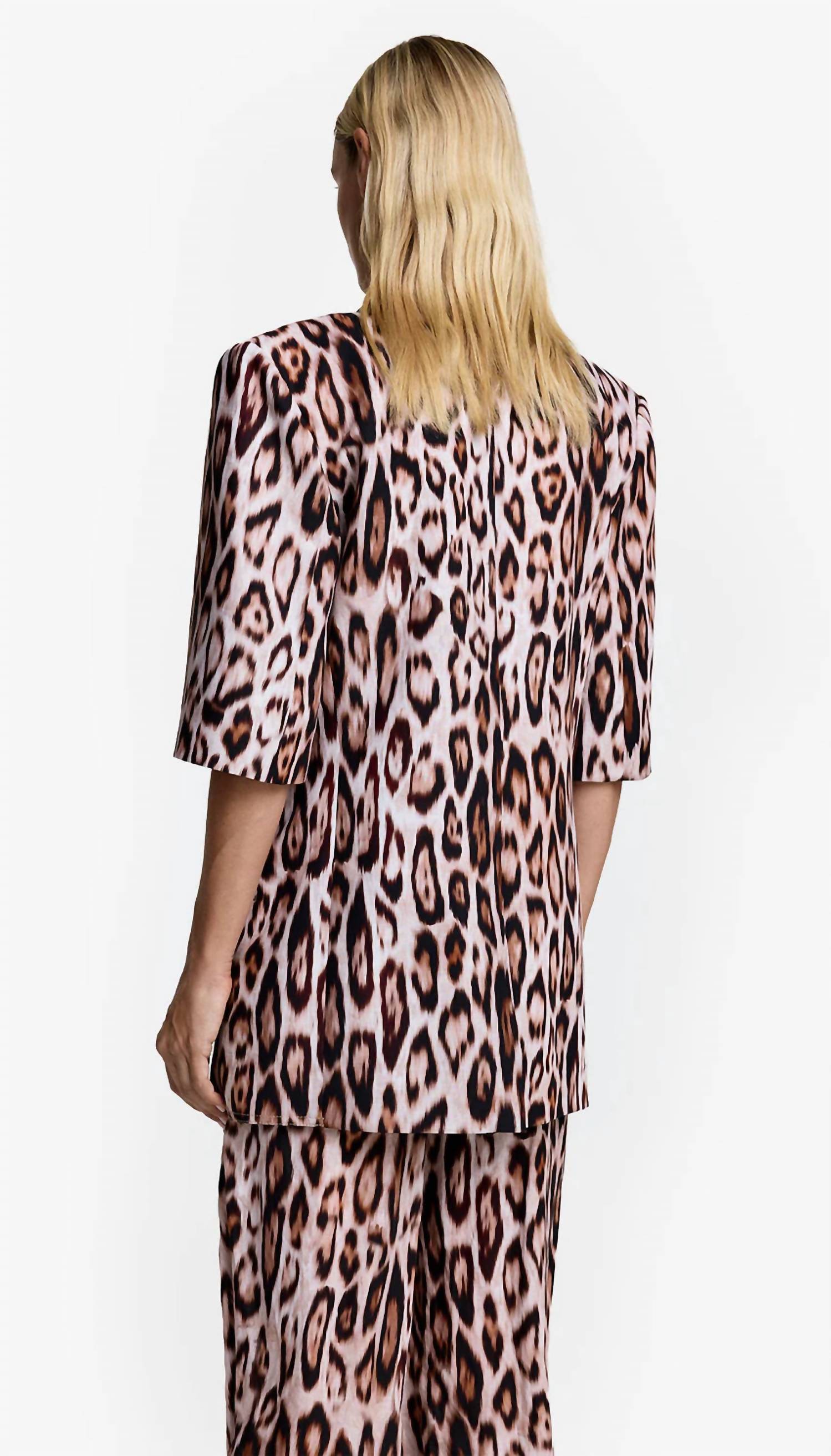 Smythe - Short Sleeve Oversized Blazer