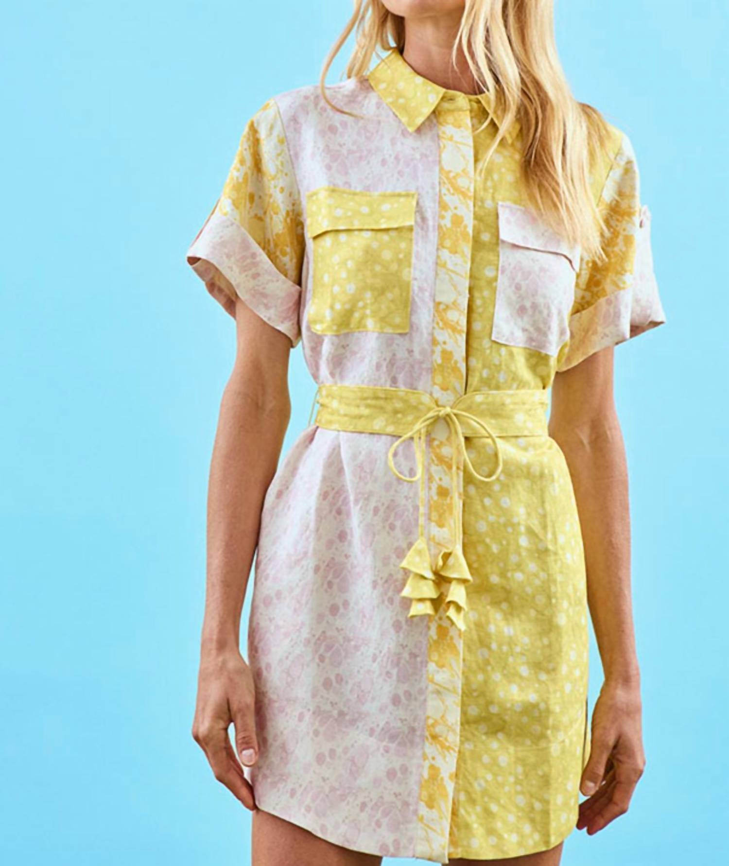 Hunter Bell - Marble Mix Nicole Dress