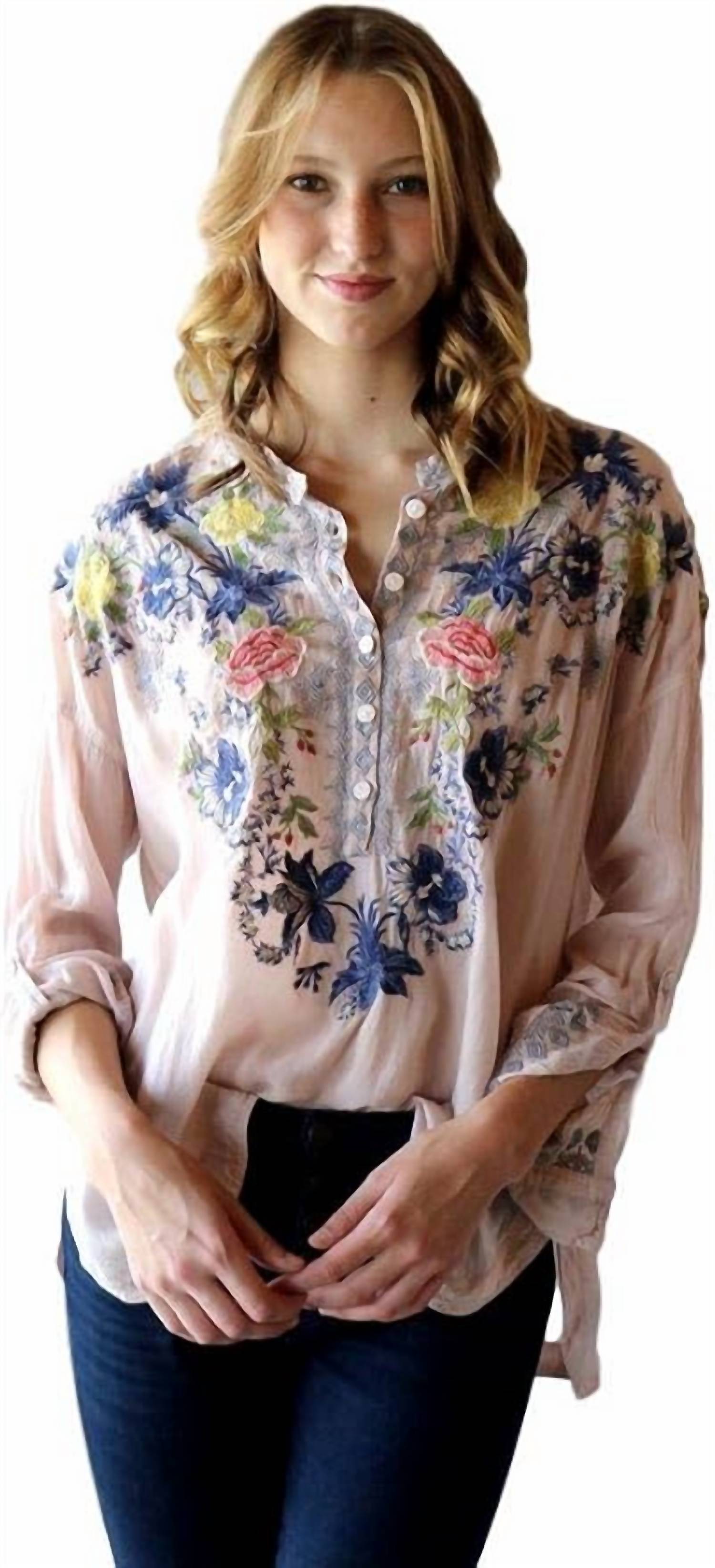 Johnny Was - Odette Button Front Blouse