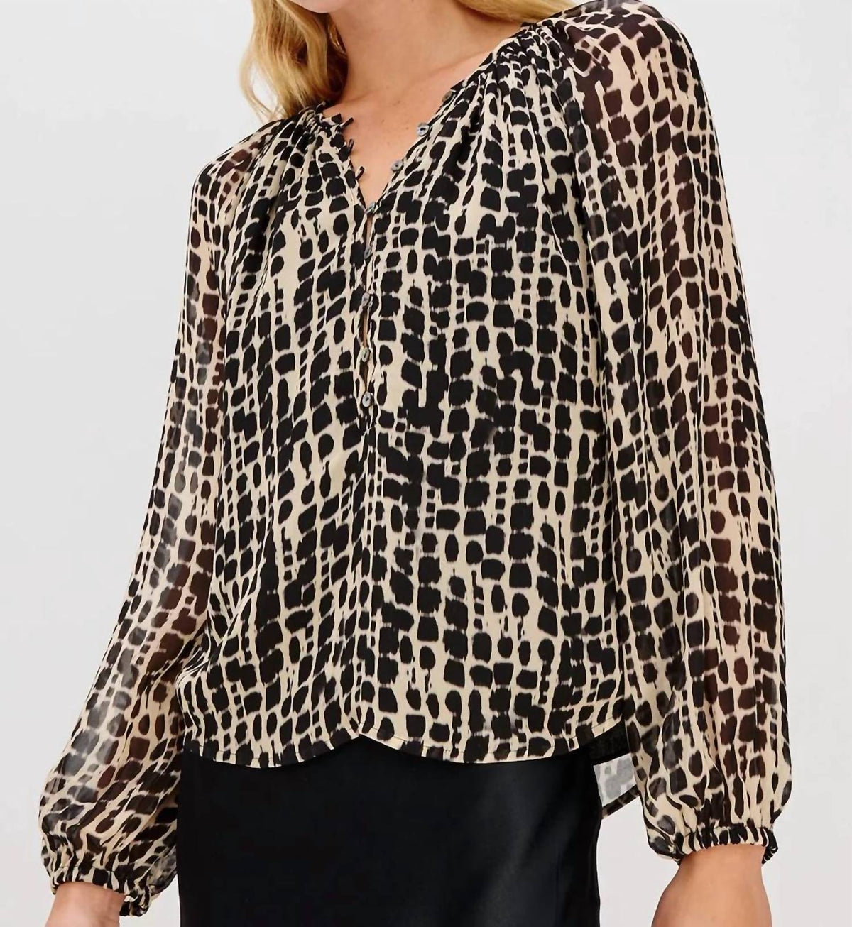 Rails - Indi Voluminous Sleeves Blouse