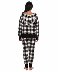Memoi - Buffalo Check Cozy Jogger