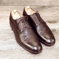 Gravati - Men's Peccary Lace-up Shoes - Wide