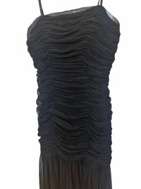 Aqua - Women's Long Stretch Mesh Strapless Evening Gown