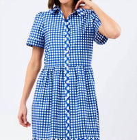 Mary Square - Jema Button-front Midi Dress