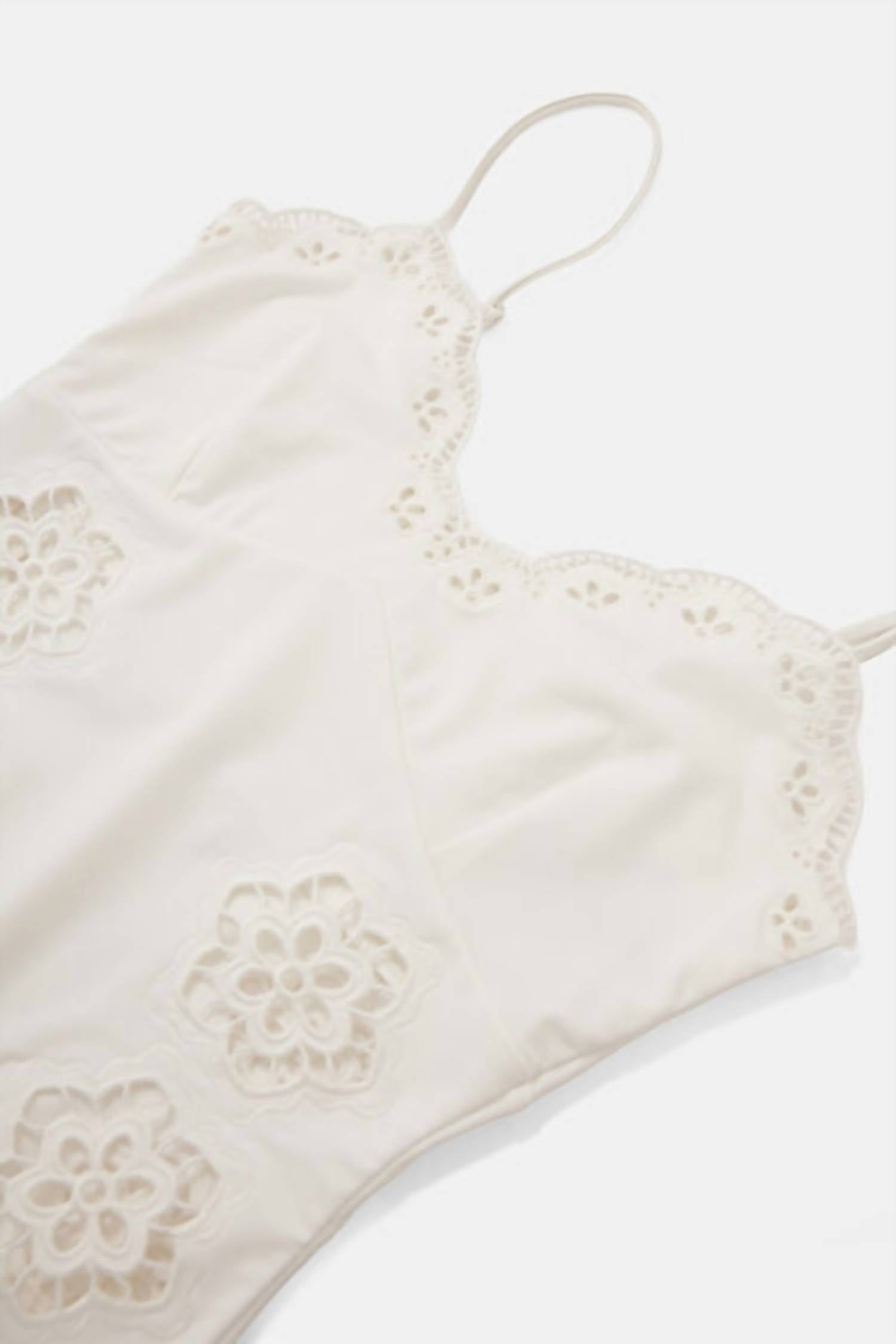 Sea - Women's Babette Eyelet One Piece Swimsuit