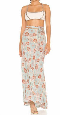 Free People - That's A Wrap Printed Maxi Dress