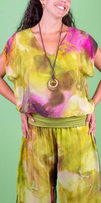 Gigi Moda - Amante Tempesta Silk Top