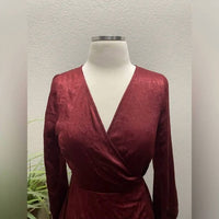 Lost + Wander - Napa Satin Wrap Dress