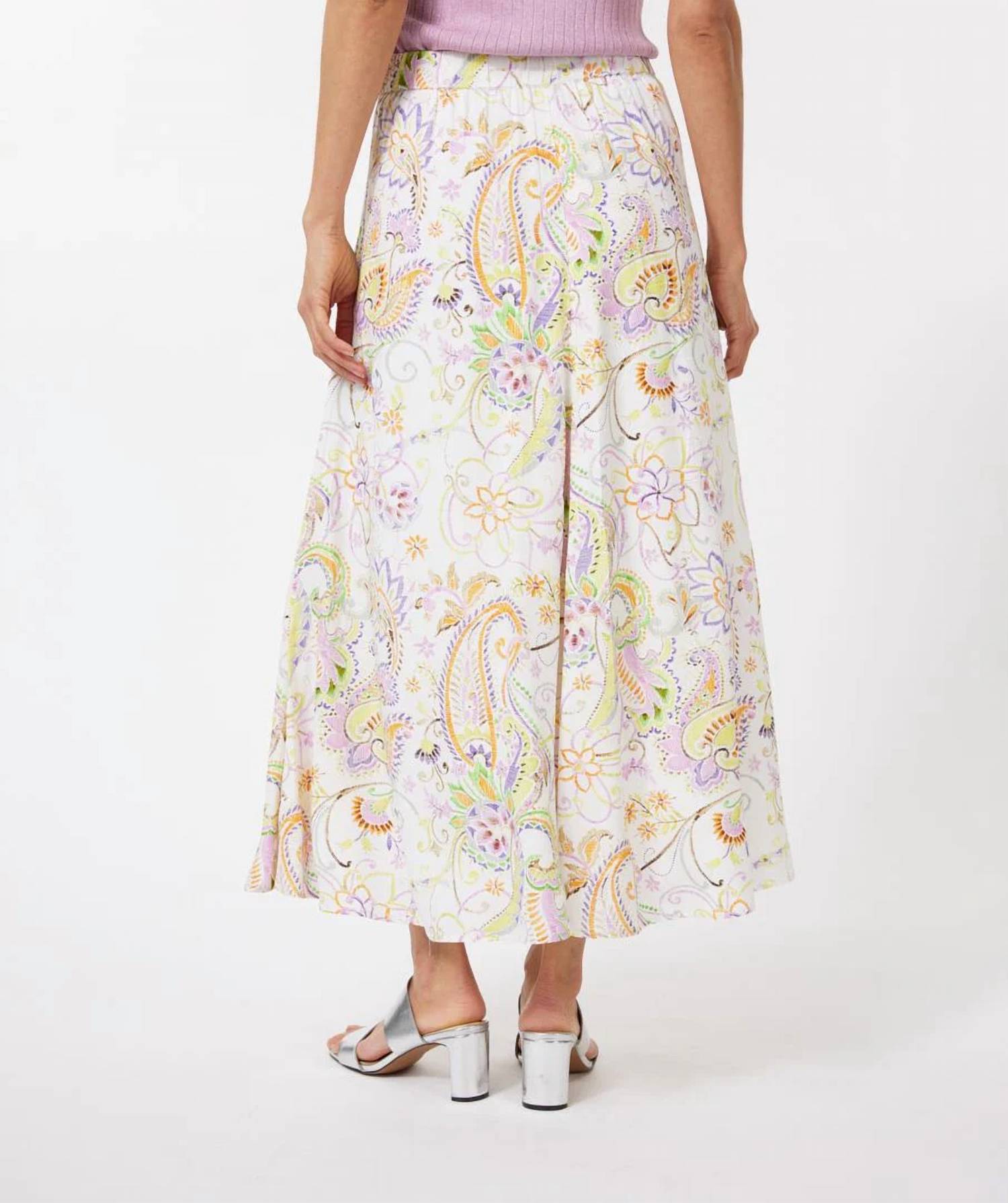 Esqualo - Bibbi Beloved Flower Print Long Skirt