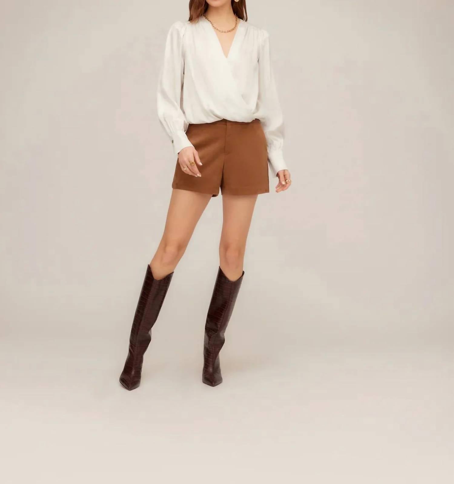 Fifteen Twenty - Ines Drape Front Top