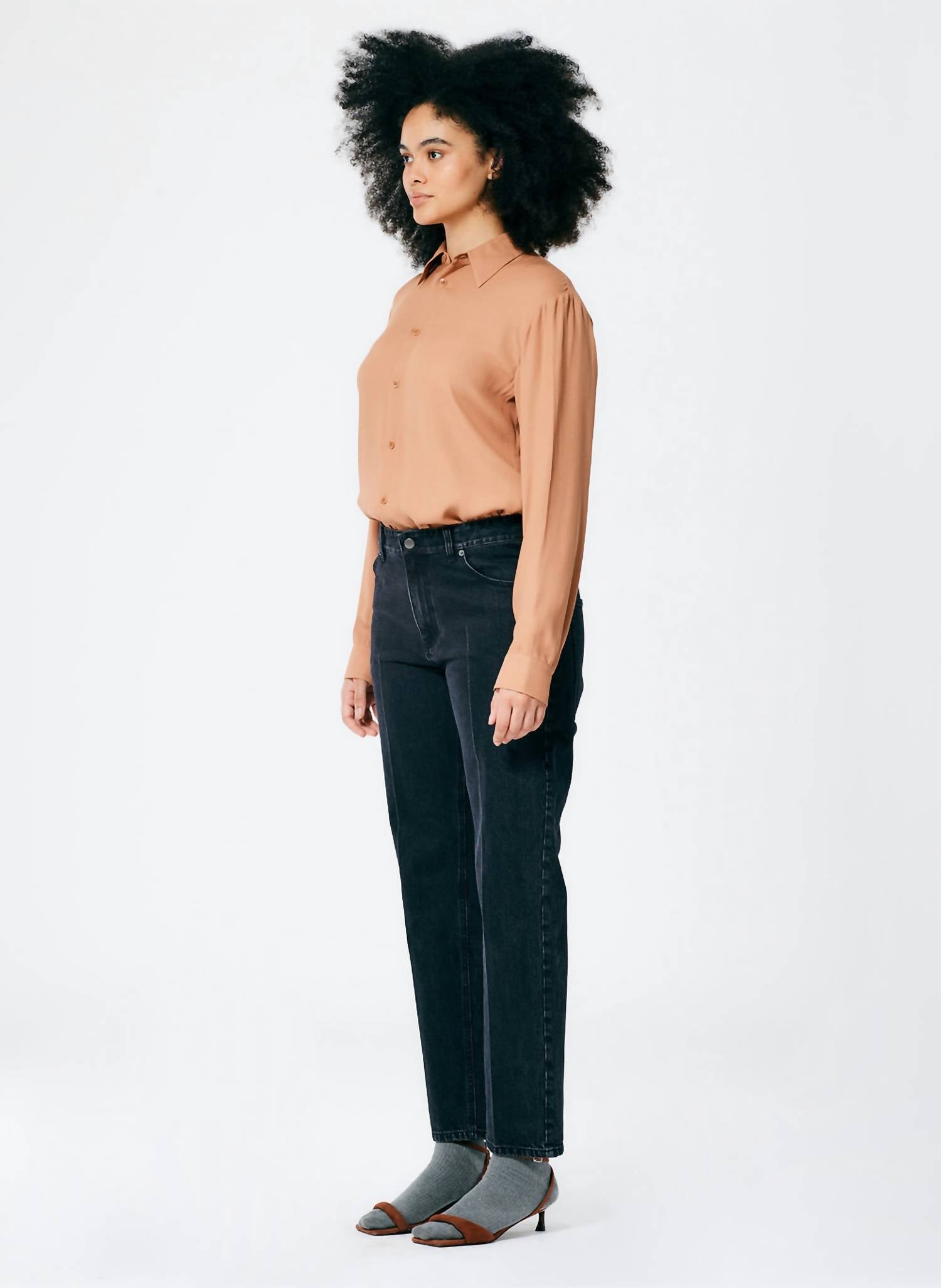 Tibi - Denim Elfie Jean
