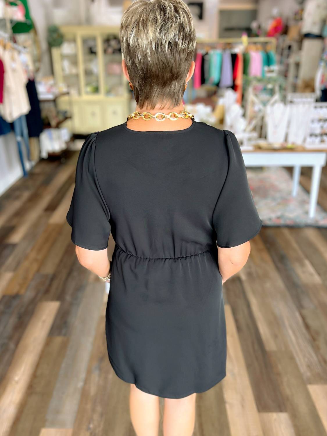 She + Sky - Tell Me I'm Pretty Wrap Dress