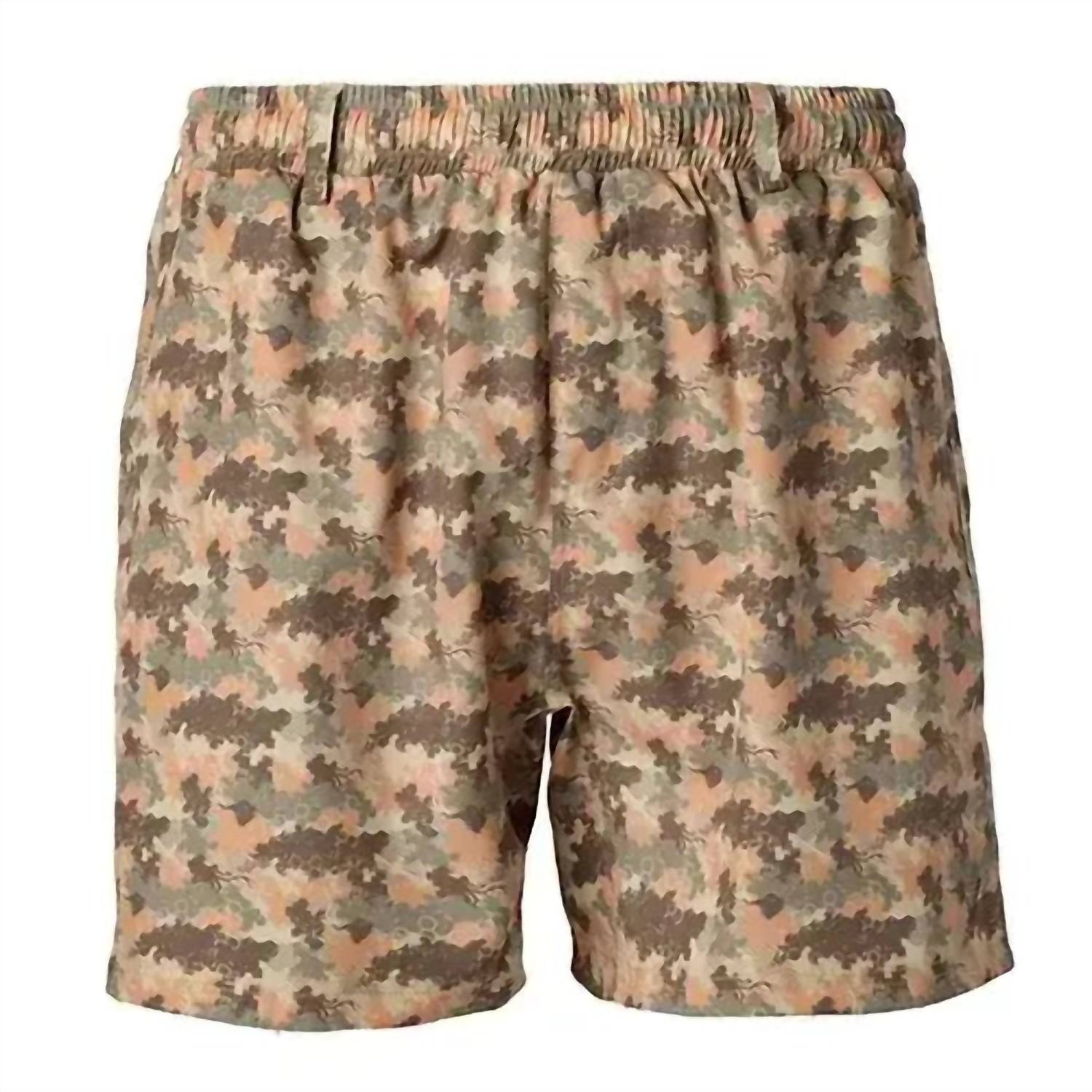 Fieldstone Men's Outland Edge Performance Shorts in camouflage - men's shorts