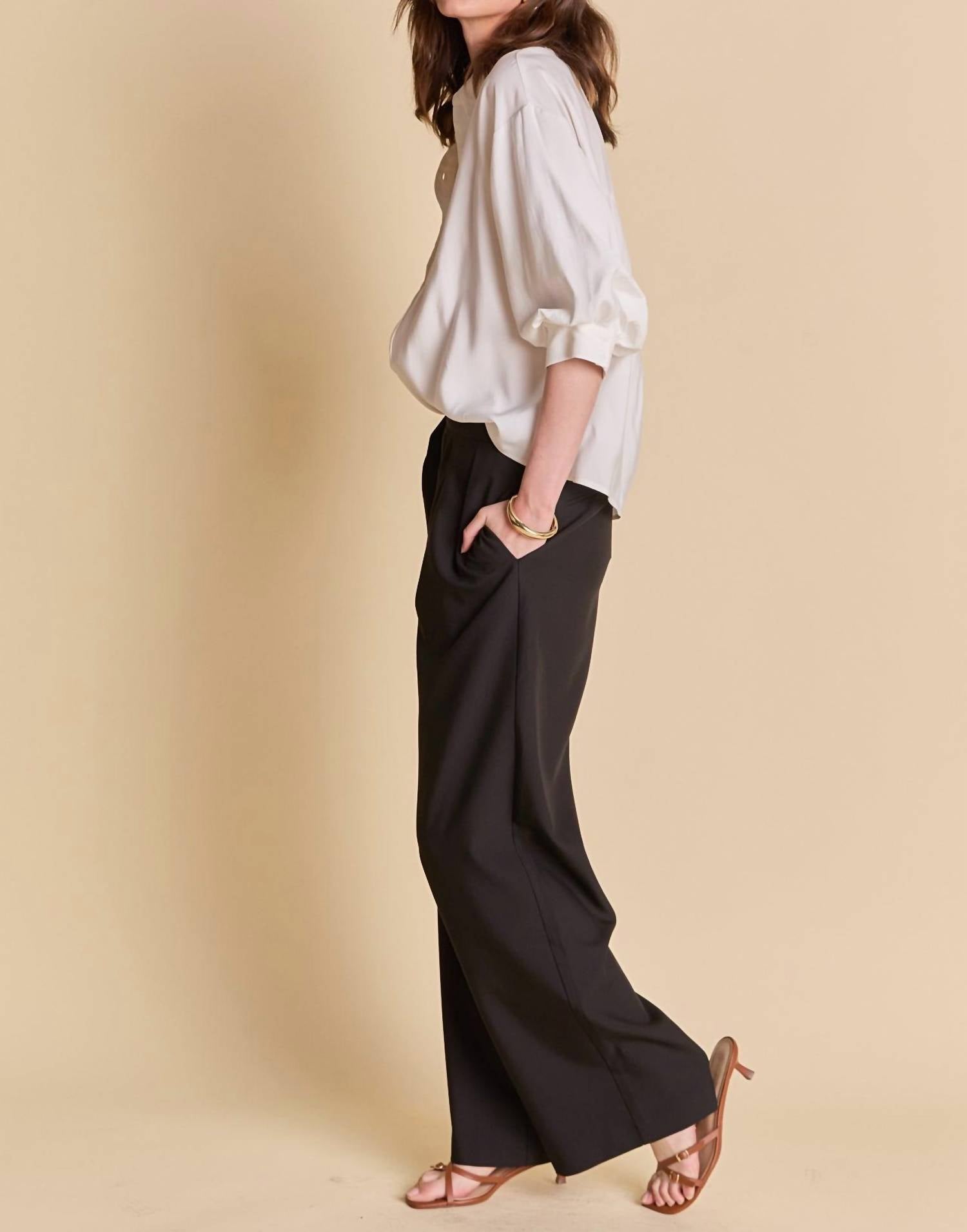 Endless Rose - Winthrop Wide Leg Trousers