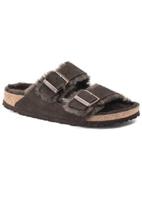 BIRKENSTOCK Unisex Arizona Shearling Sandal in mocca - item