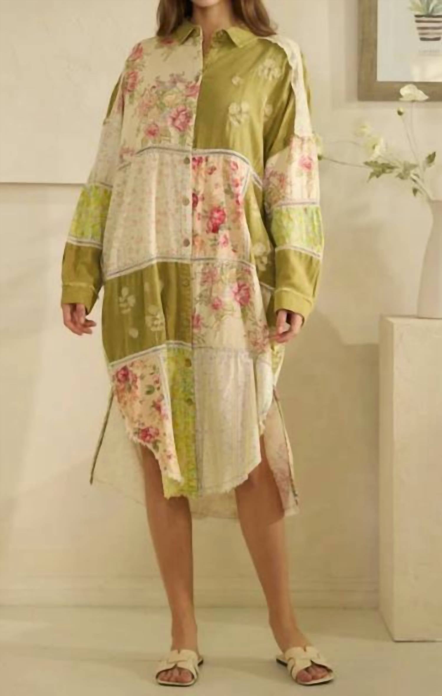Oli & Hali - Women's Floral Duster Dress