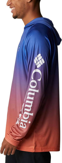 Columbia Collegiate Super Terminal Tackle Hoodie in azul - men's shirt - alternate view