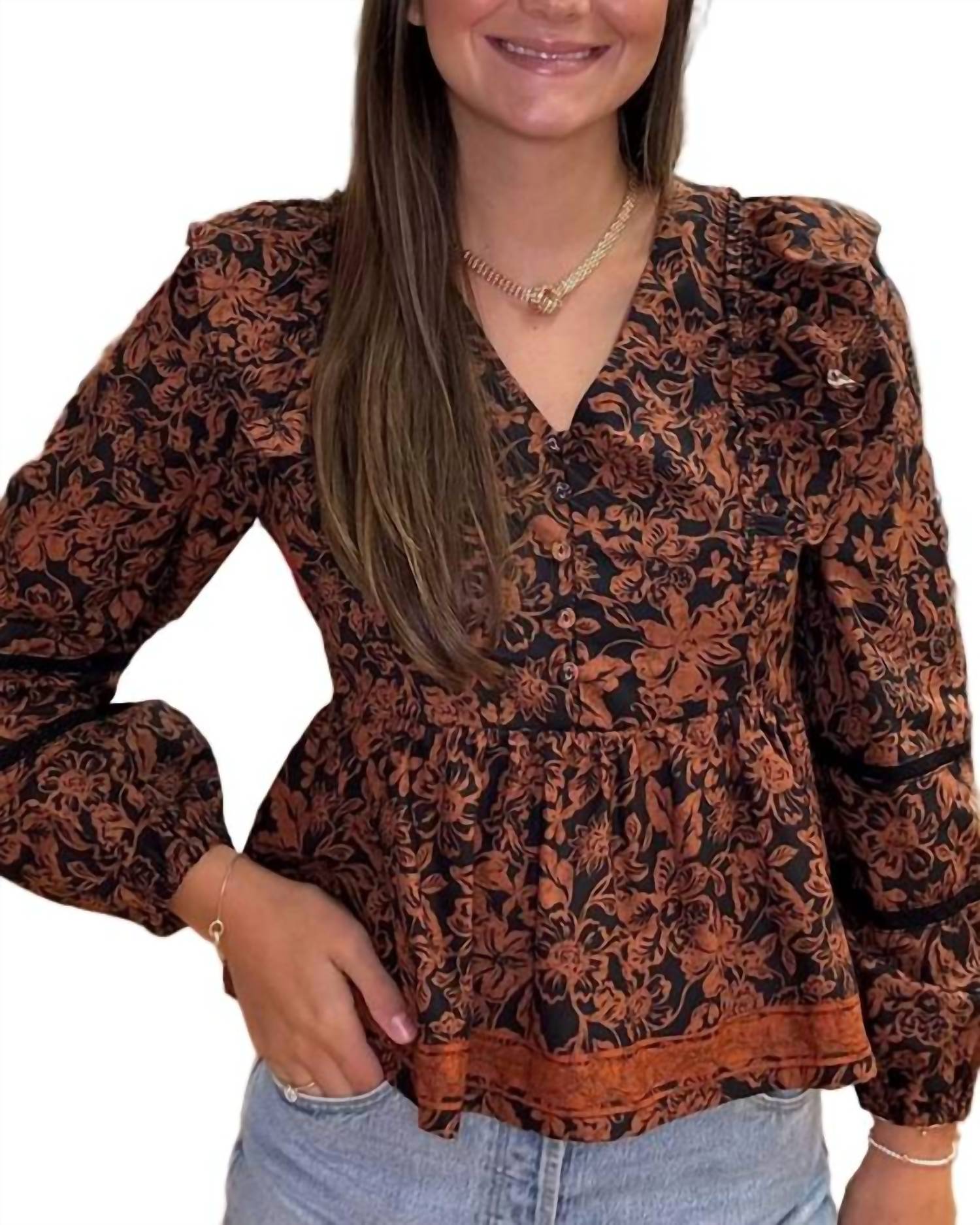 Lost + Wander - Lady of Siena Top