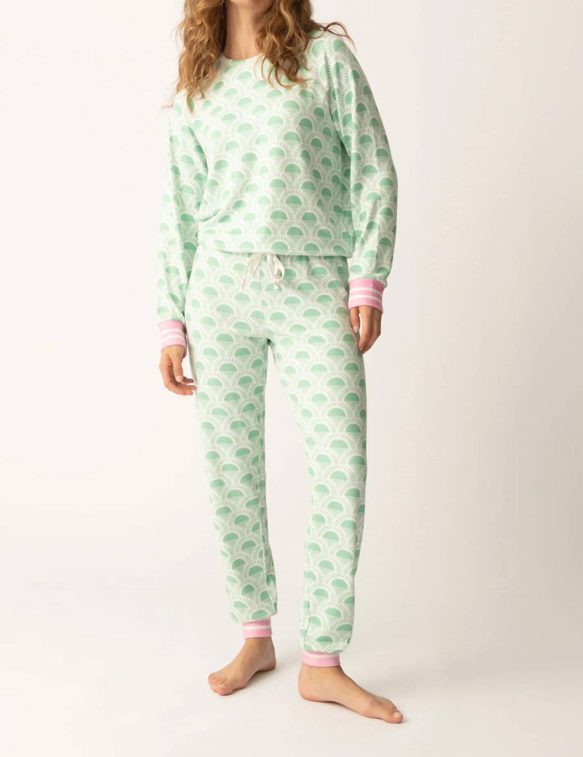 Pj Salvage - Peachy Party Band Pant