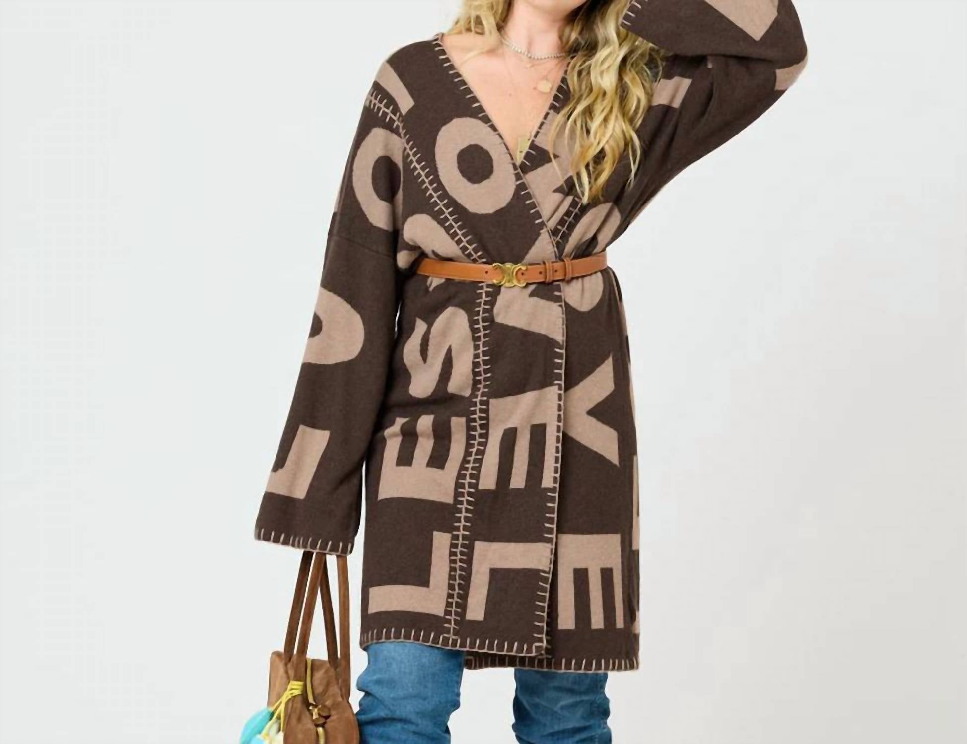Kerri Rosenthal - Blankie Love Lesson Cardigan