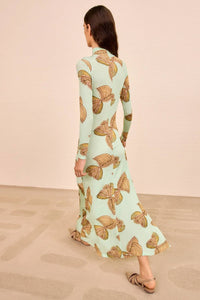 Ulla Johnson - Ida Ruched Turtleneck Dress