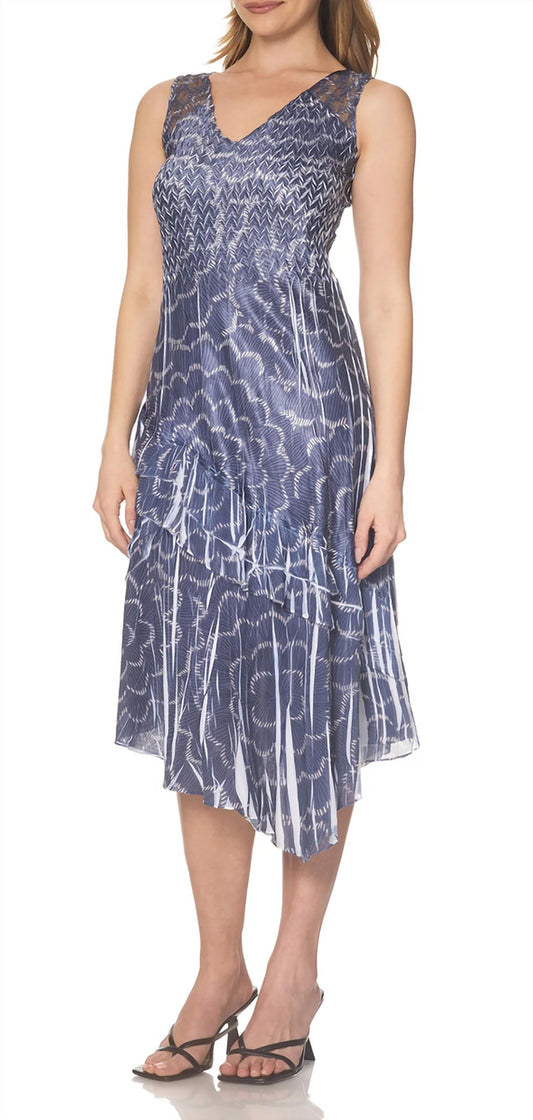 Komarov - Asymmetric Hem Dress