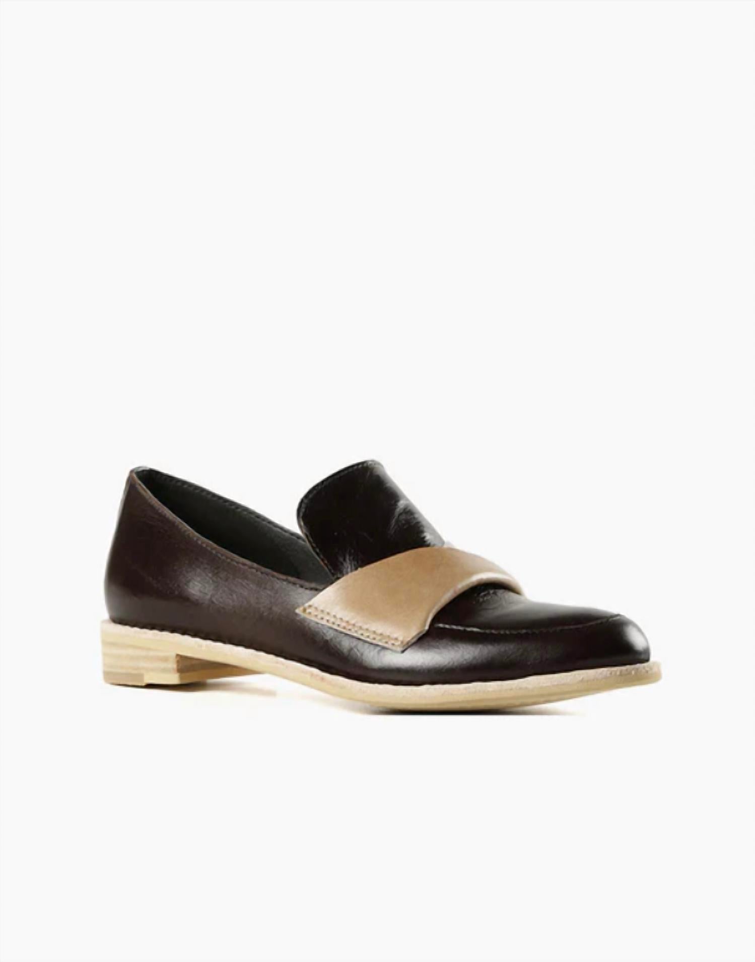 All Black - Women's Flatsash Cowman Slip-on Loafers