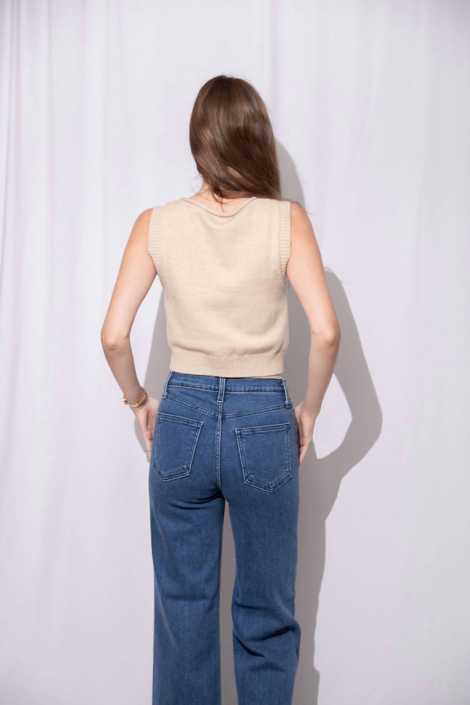 Just Black Denim - Women's Palazzo Jean