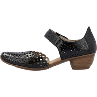 Rieker - Women's Mirjam 53 Casual Mary Jane Leather Shoes
