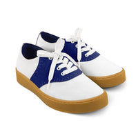 Hot Chocolate Design Women's Saddle Casual Sneaker in blue - women's sneaker
