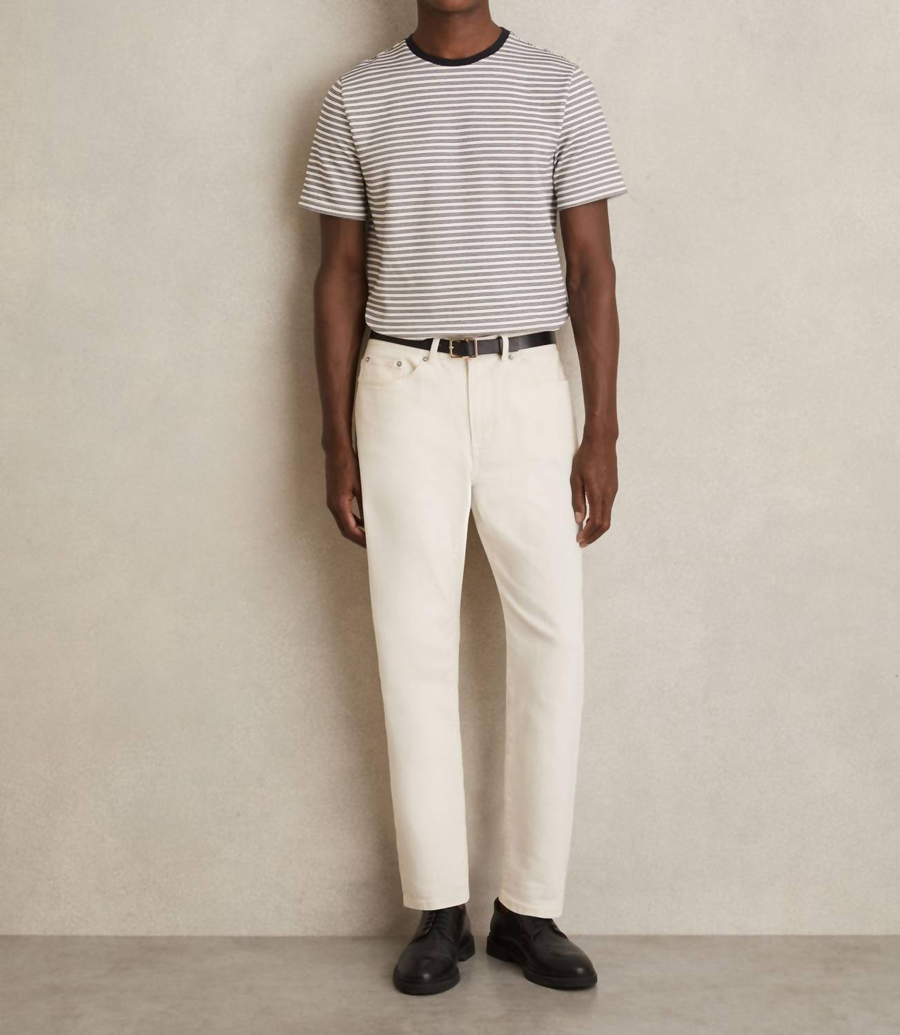 Reiss - June Heavyweight Striped T-shirt