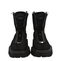 Salvatore Ferragamo Women's Atlante Lace-up Ankle Boots in black - women's shoe - view 5