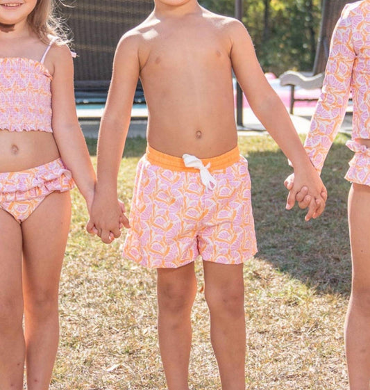 The Oaks Apparel - Floral Swim Trunks
