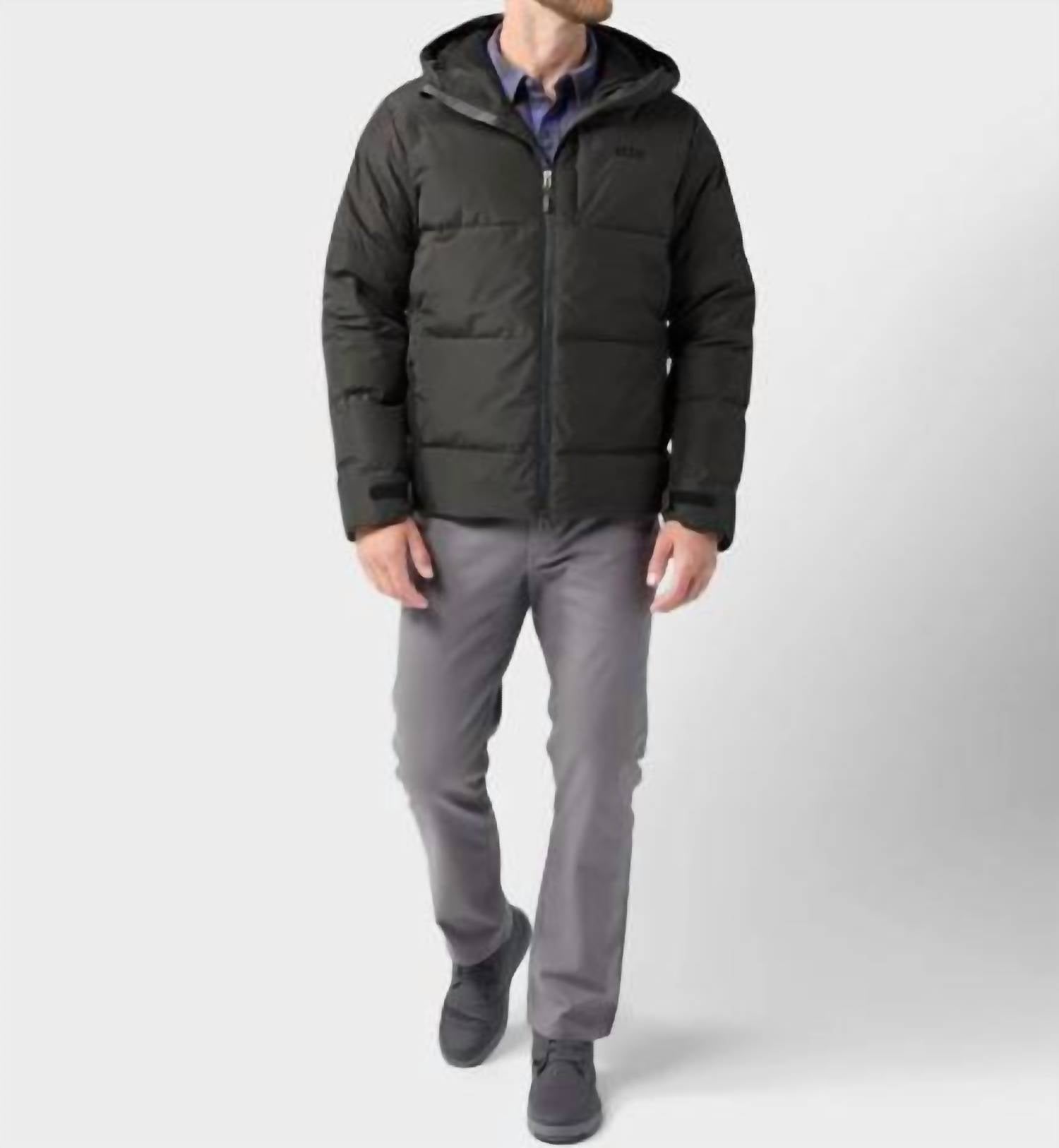 stio Men's Colter Windstopper Down Jacket in raven - men's jacket