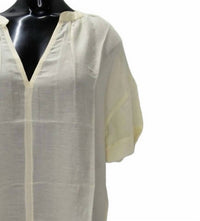 Ese O Ese - Women’s Marrakech V-neck Sheer Cotton Top