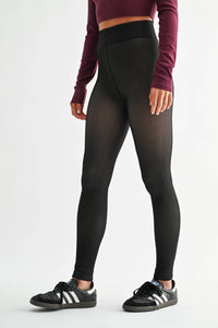 Mono B - Fur Lined High-waisted Tights
