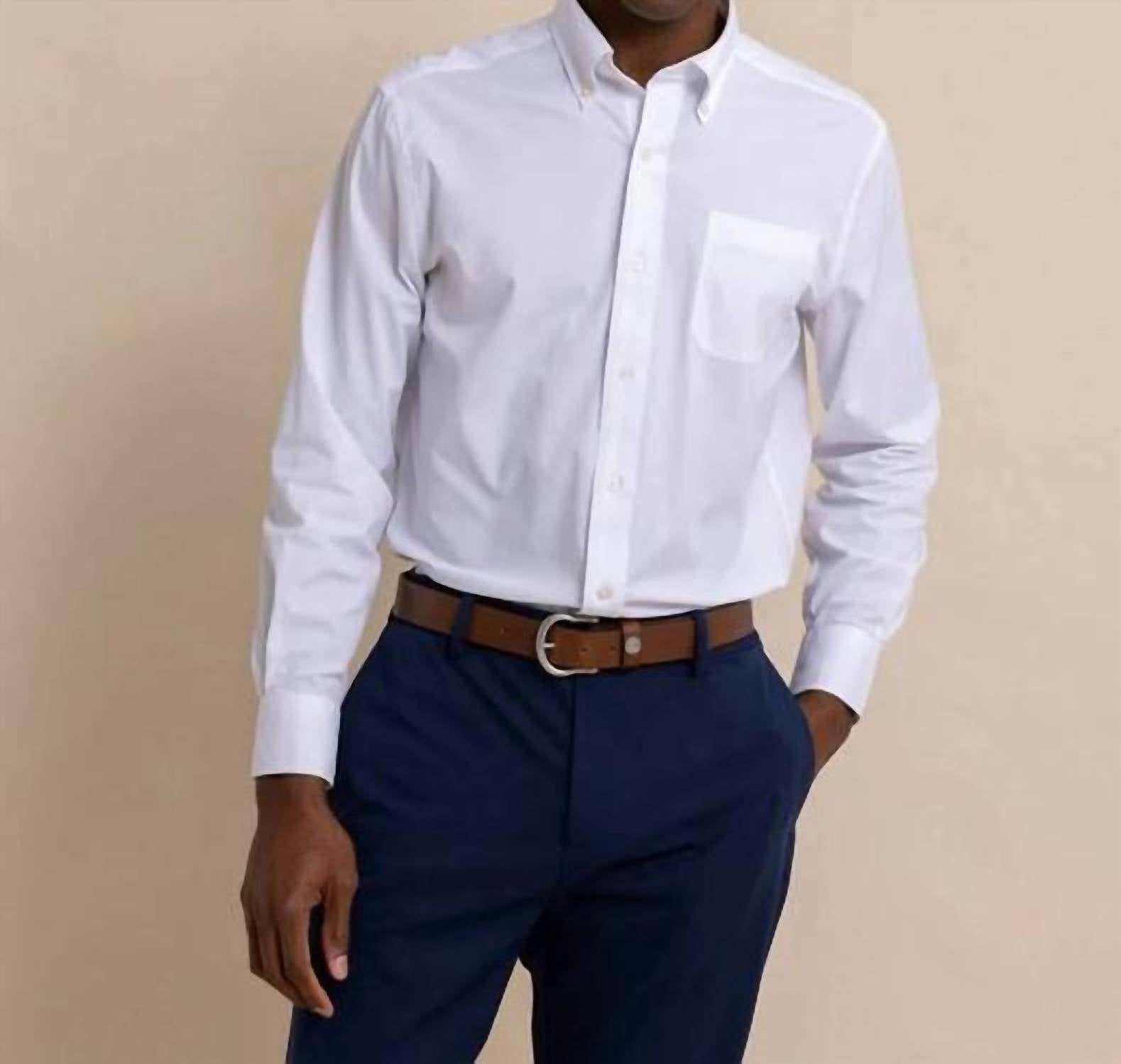 Southern Tide - Brrrr Solid Intercoastal Sportshirt