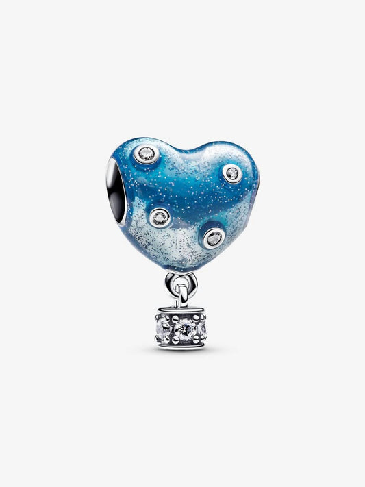 Pandora - Hot Air Balloon Heart Charm Sterling silver charm only