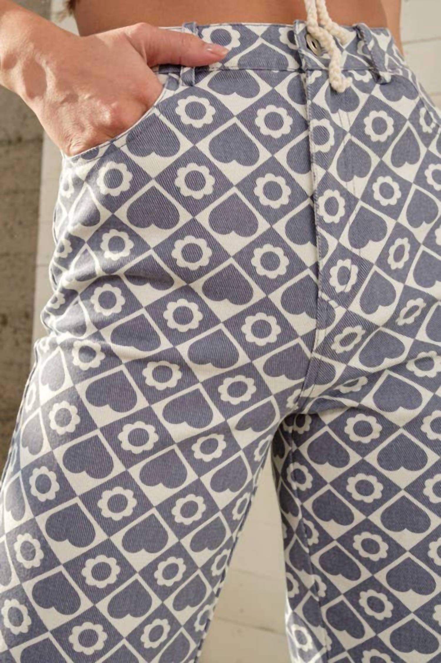 Papermoon - Remi Heart Check Pants