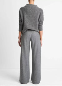 Vince - High Waist Wool Blend Bias Pant